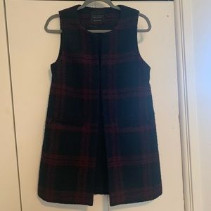 Plaid Vest